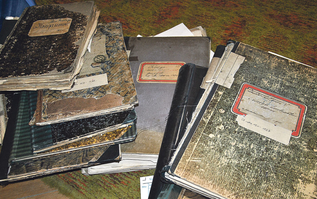 W Cechu odnaleziono księgi pochodzące nawet sprzed stu lat