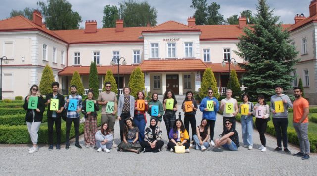 Zagraniczni studenci w PWSTE w Jarosławiu z programu Erasmus+