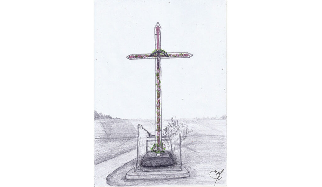 Krzyż przydrożny w Jankowicach
