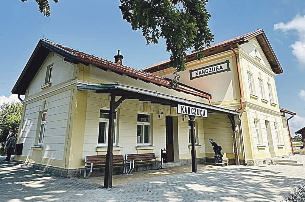 Dworzec w Kańczudze już po remoncie