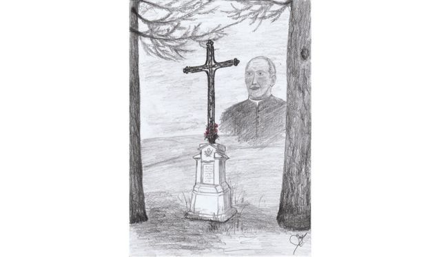 Krzyż ku pamięci ks. Stanisława Stojałowskiego w Siedleczce