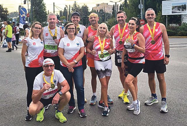 Doktor Luiza przebiegła maraton w Atenach
