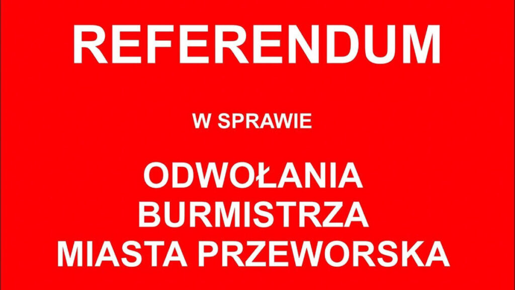 Czy dojdzie do sensacyjnego referendum?