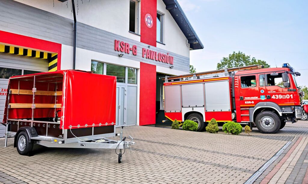 Kupili specjalistyczną przyczepkę